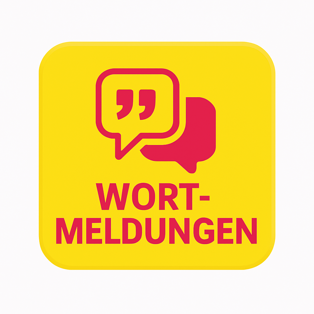 Wortmeldungen